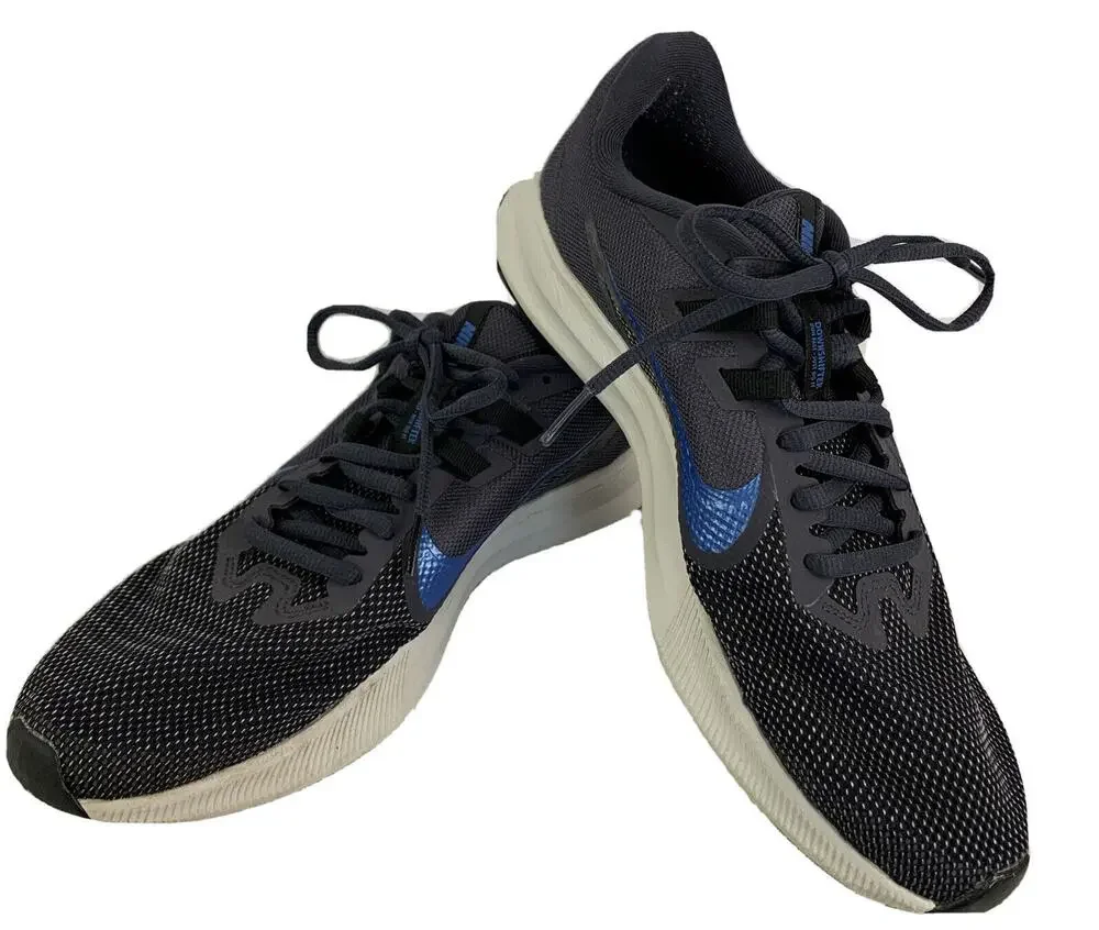 Size 9M Nike Mens Downshifter Running Shoe with Custom Inserts